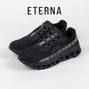 Sepatu Sneakers On Running Cloudmonster Lumos Black Reflective Authentic Sneakers