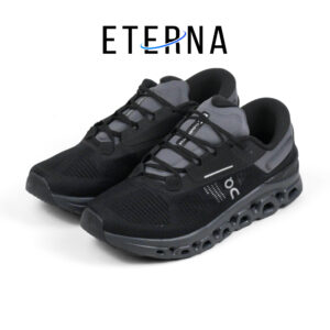 Sepatu On Running On Cloudstratus 3 Black Carbon Sneakers Authentic
