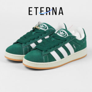 Sepatu Campus 00s Dark Green Cloud White Sneakers Authentic