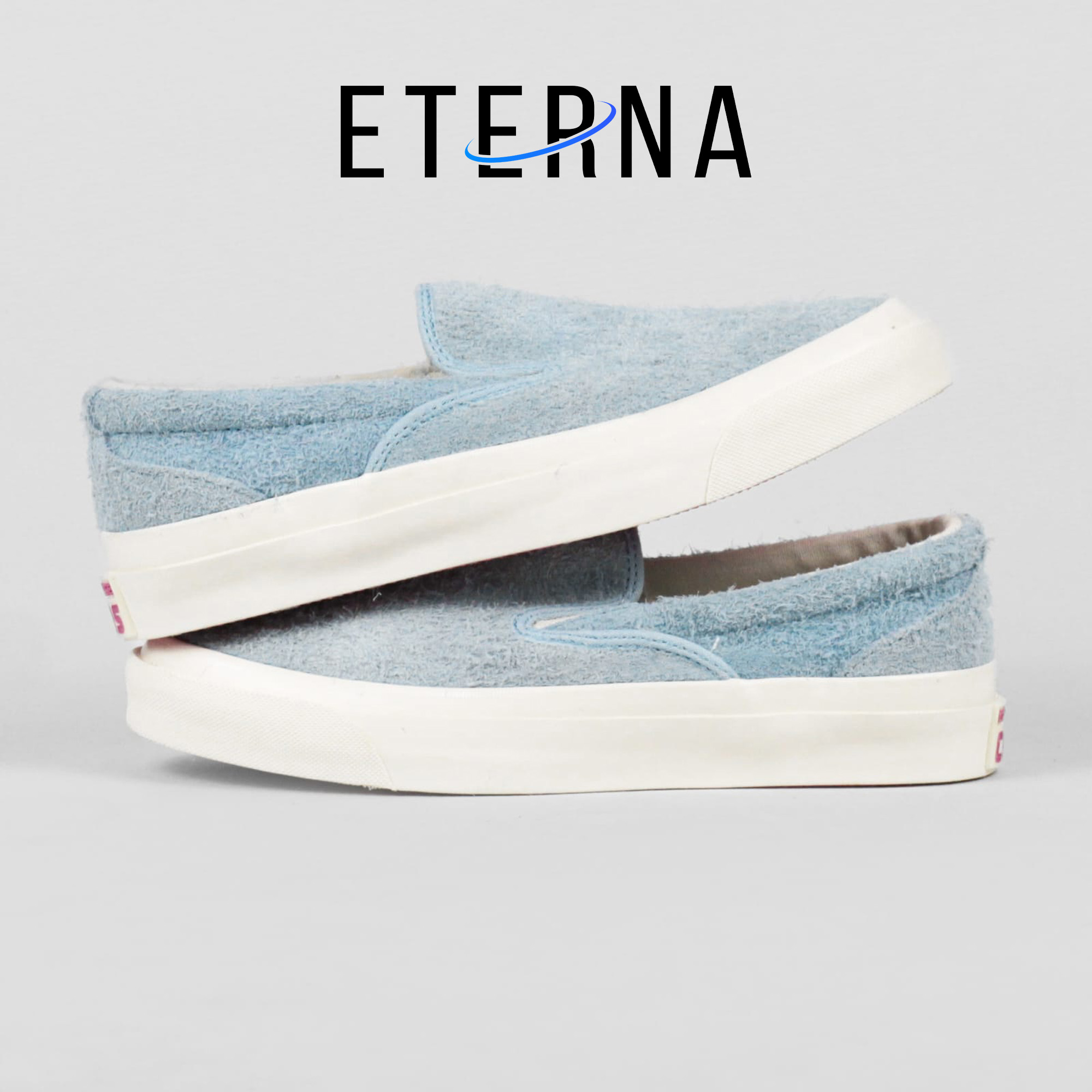 Sepatu Converse x GOLF Wang One Star Slip Pro Blue Forget Me Not Sneakers Authentic - Image 2