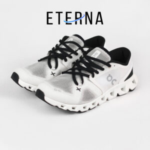 Sepatu On Running On Cloud X3 Ivory Black Sneakers Authentic