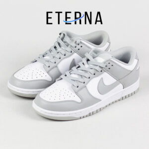 Sepatu Nike Dunk Low Grey FOG Grey White Sneakers Authentic
