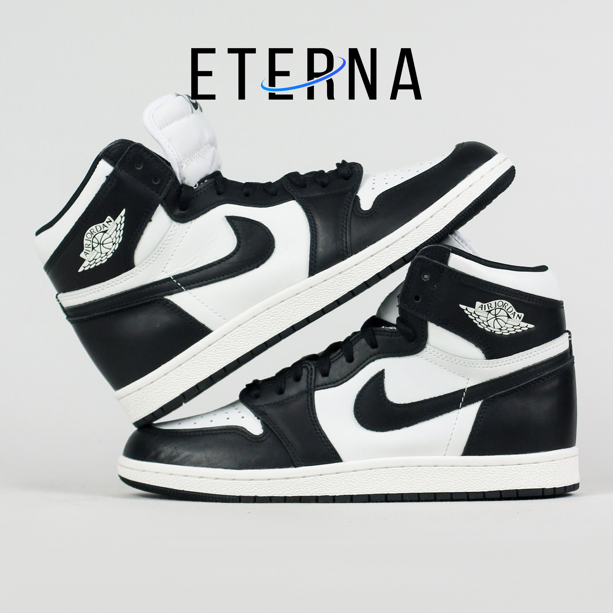 Nike Air Jordan 1 Retro High 85 Panda Black and White 2023 Blackwhite Authentic - Image 2