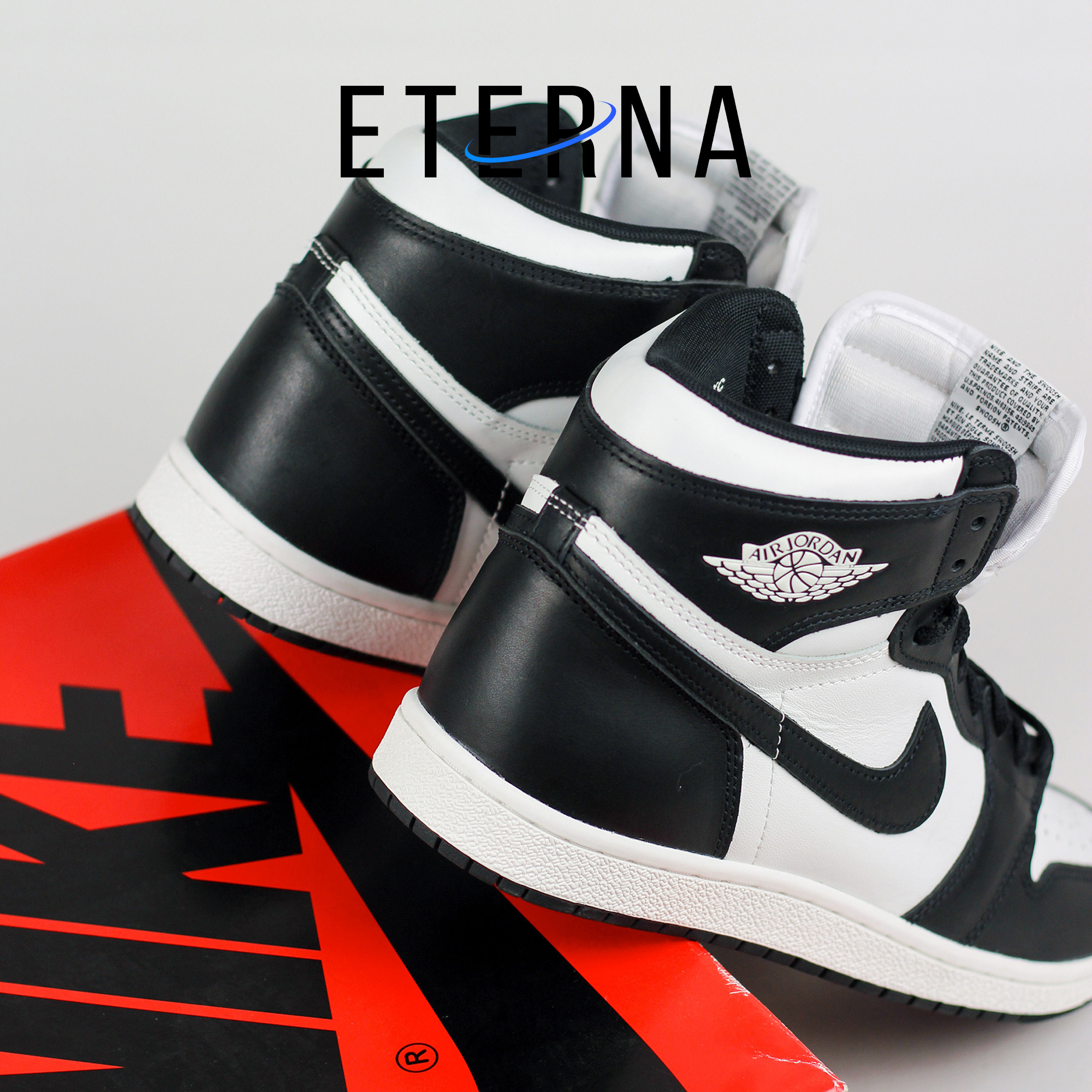 Nike Air Jordan 1 Retro High 85 Panda Black and White 2023 Blackwhite Authentic - Image 4