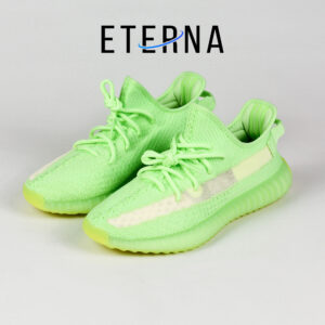 Sepatu Adidas Yeezy 350 Boost V2 Glow In The Dark GID Sneakers Authentic