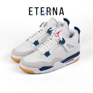 Sepatu Nike Air Jordan 4 SB Navy Midnight Sneakers Authentic