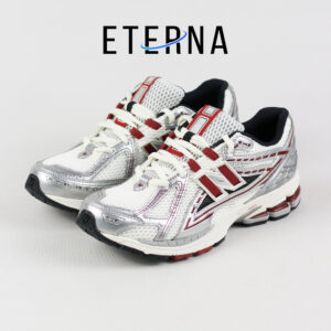 Sepatu New Balance NB 1906R Silver Classic Crimson Red Sneakers Authentic