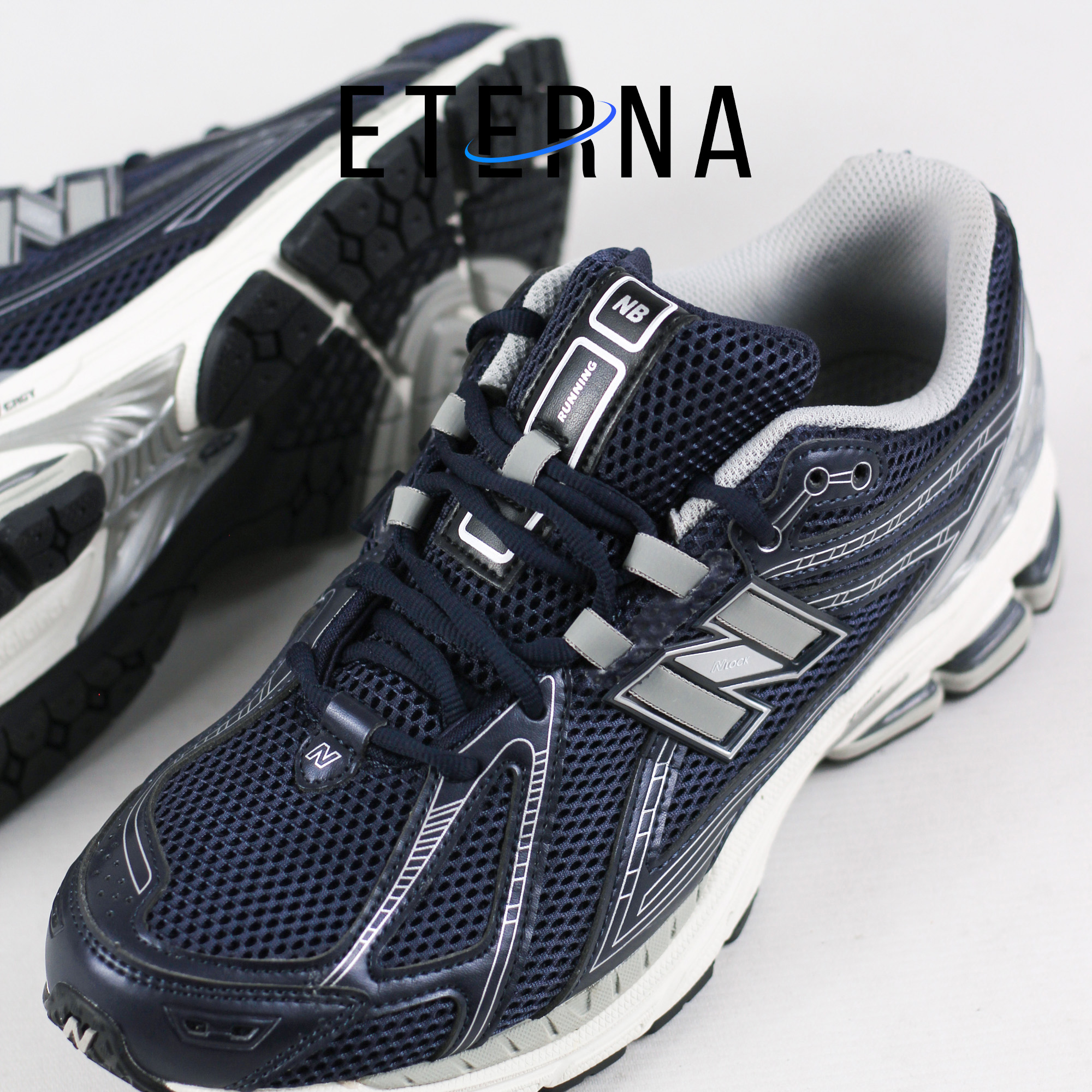 Sepatu New Balance NB 1906R Eclipse Blue Navy Silver Sneakers Authentic - Image 3