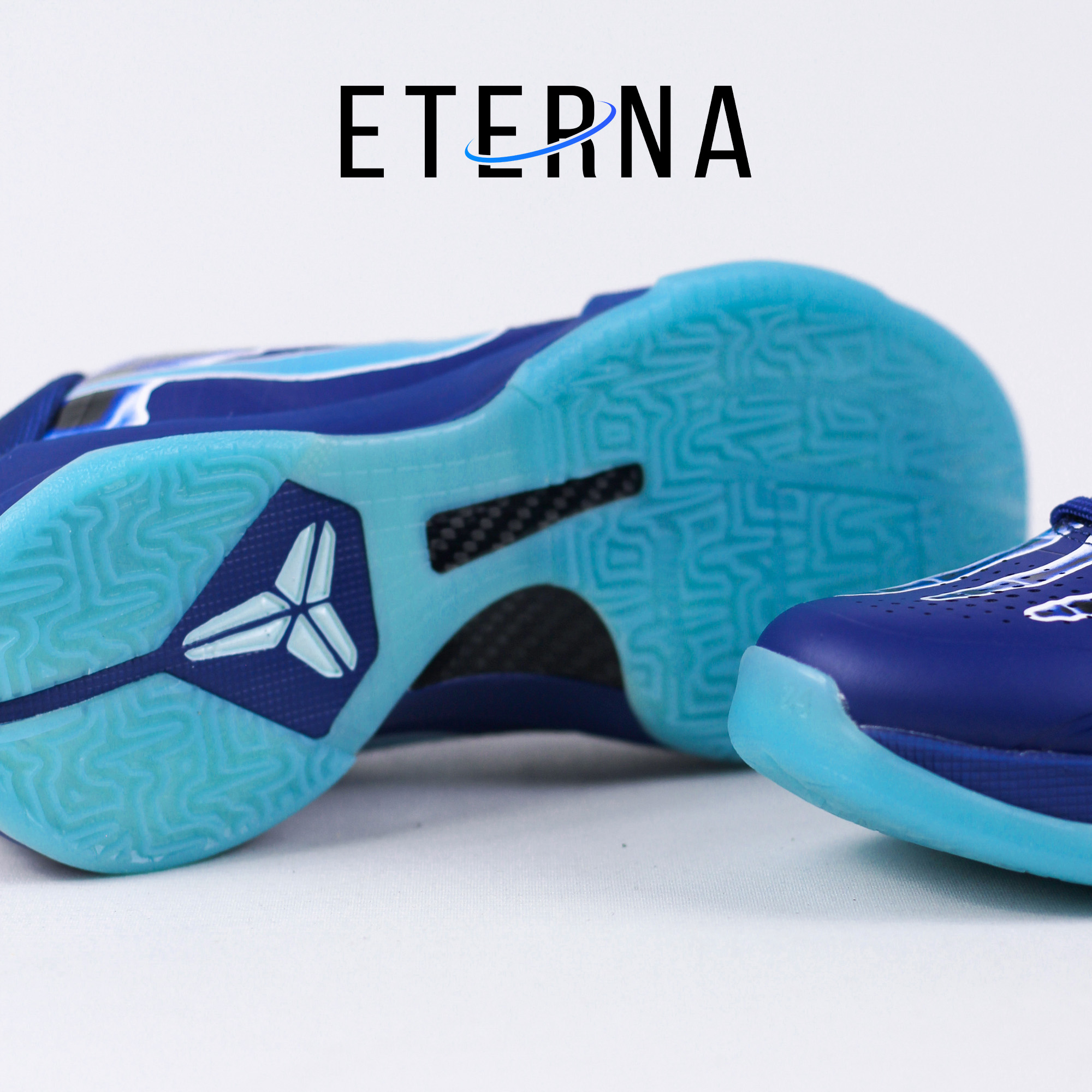 Sepatu Basket Nike Zoom Kobe 5 Protro Xray Skeleton Deep Royal Blue Sneakers Authentic - Image 3