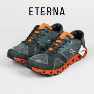 Sepatu On Running On Cloud X2 Rust Rock Grey Sneakers Authentic