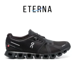 Sepatu On Running Cloud 5 Allblack Tripleblack Sneakers Authentic