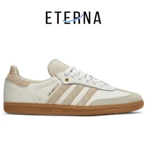 Adidas Samba OG Linen Gum LAFC Los Angeles Football Club White Linen Gum Tan Authentic