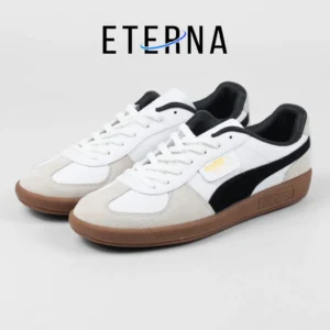 Sepatu Palermo White Vapor Grey Gum Sneakers Authentic