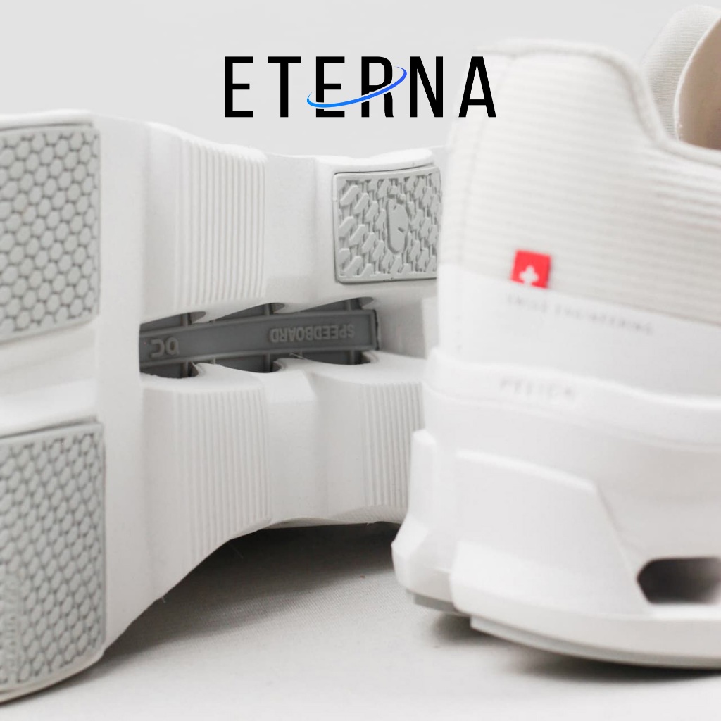 Sepatu On Running On Cloudmonster Void All White Sneakers Authentic - Image 3