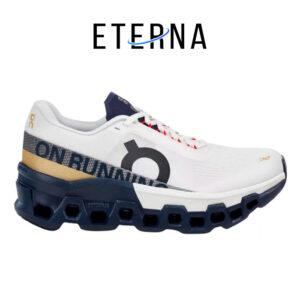 Sepatu On Running On Cloudmonster 2 White Midnight Navy Authentic