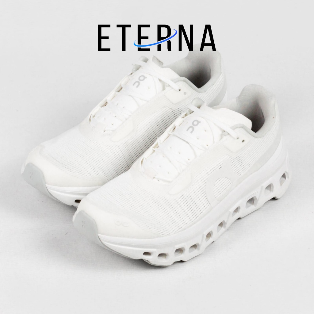 Sepatu On Running On Cloudmonster Void All White Sneakers Authentic