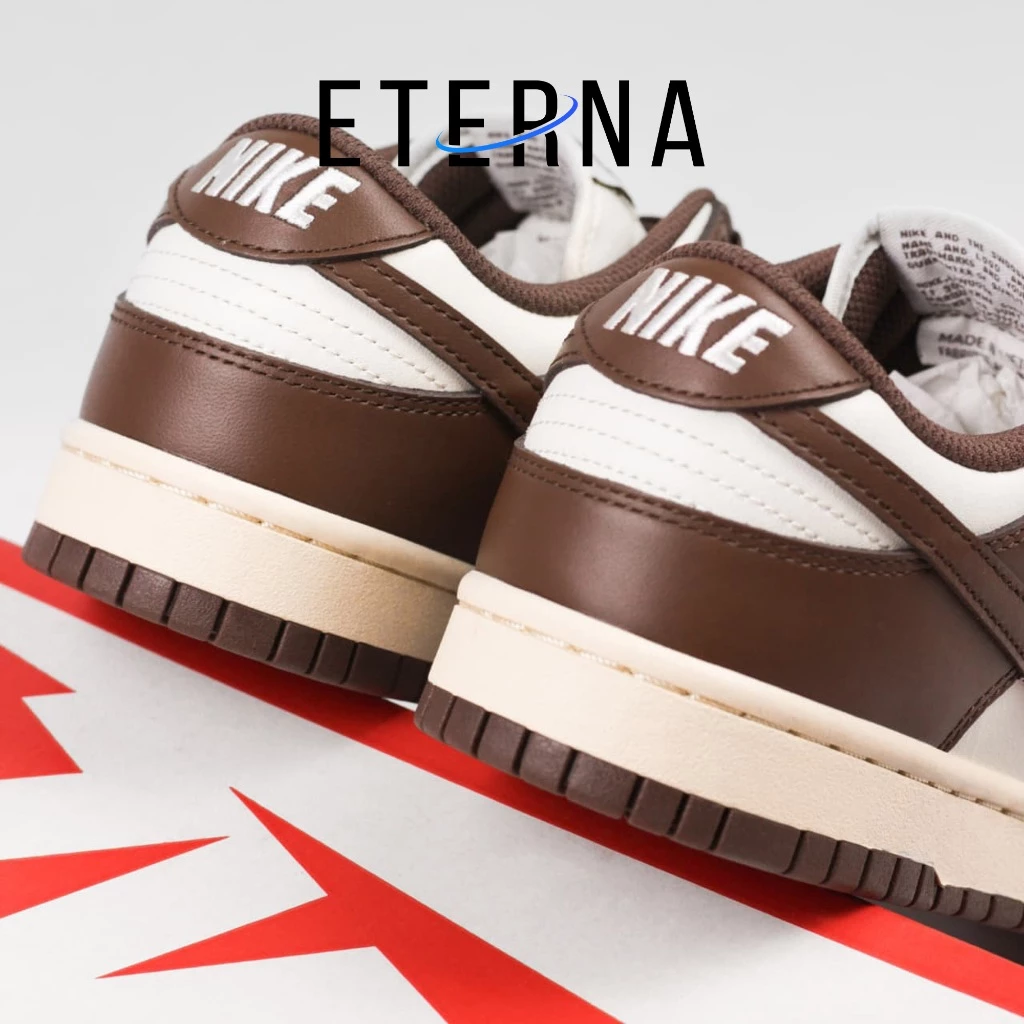 Nike Dunk Low Mocha Cacao Wow Brown Sail Coconut Milk Authentic - Image 3
