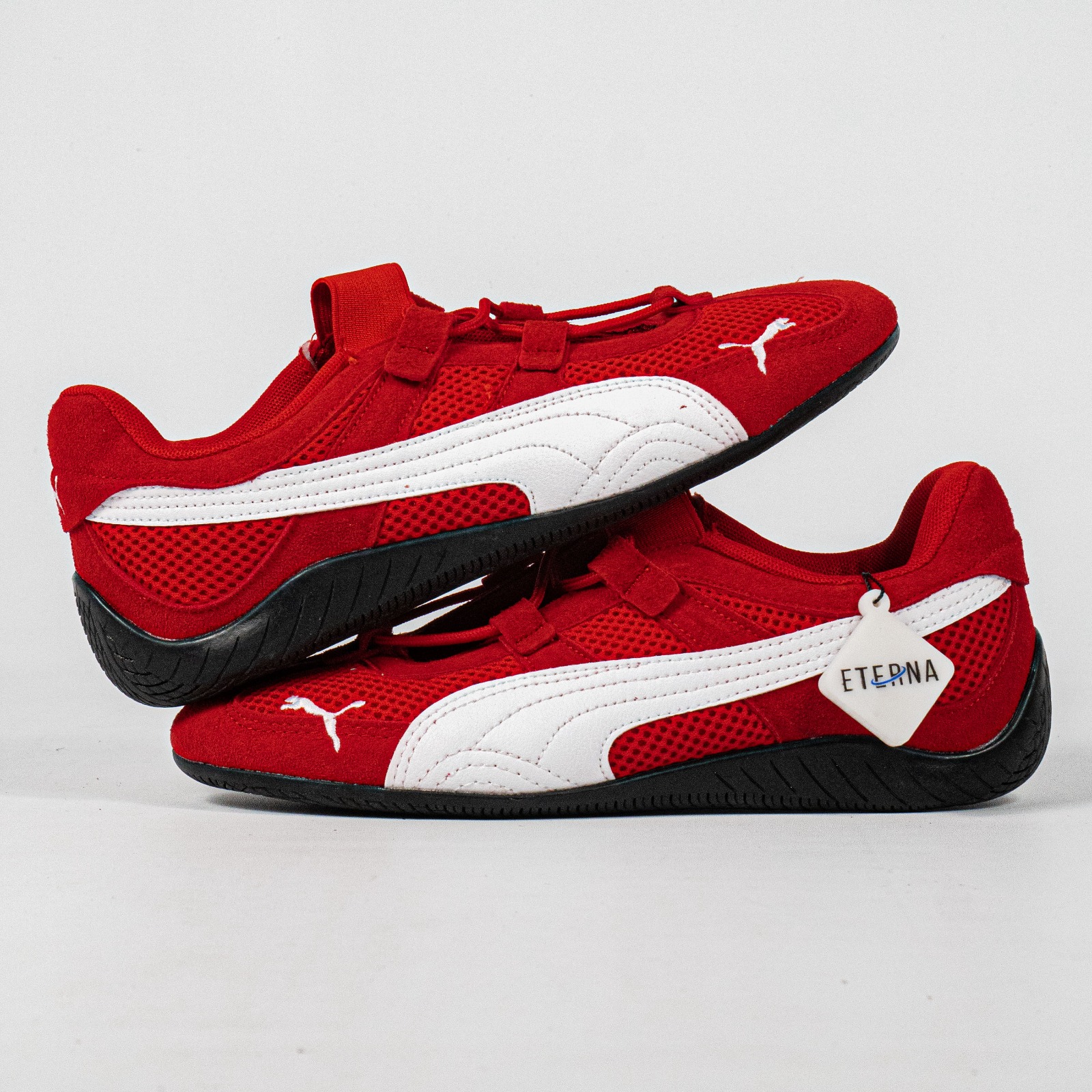 Sepatu Puma Speedcat GO Red White Sneakers Authentic - Image 5
