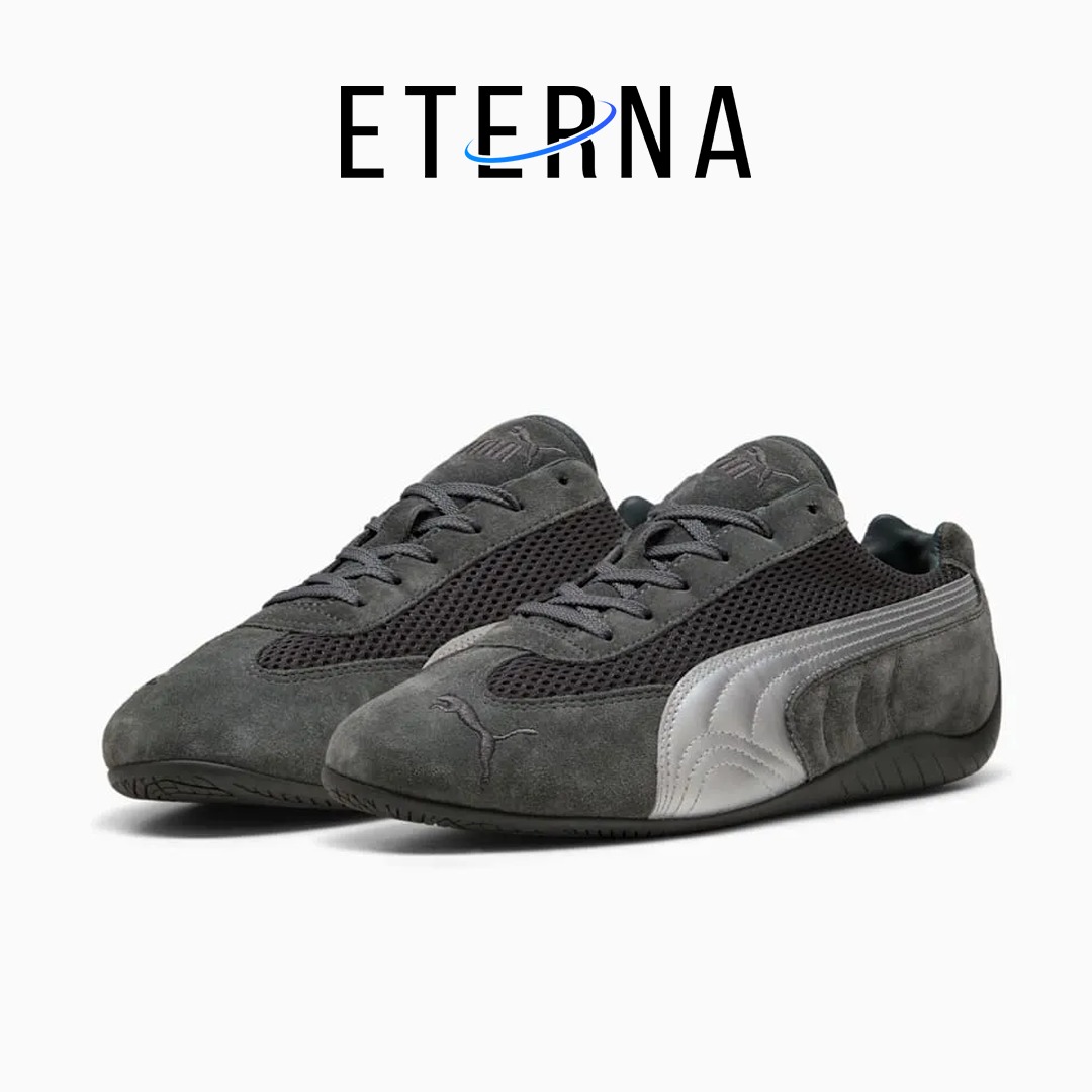 Sepatu Puma Speedcat OG Premium Shadow Grey Matte Silver Sneakers Authentic - Image 4