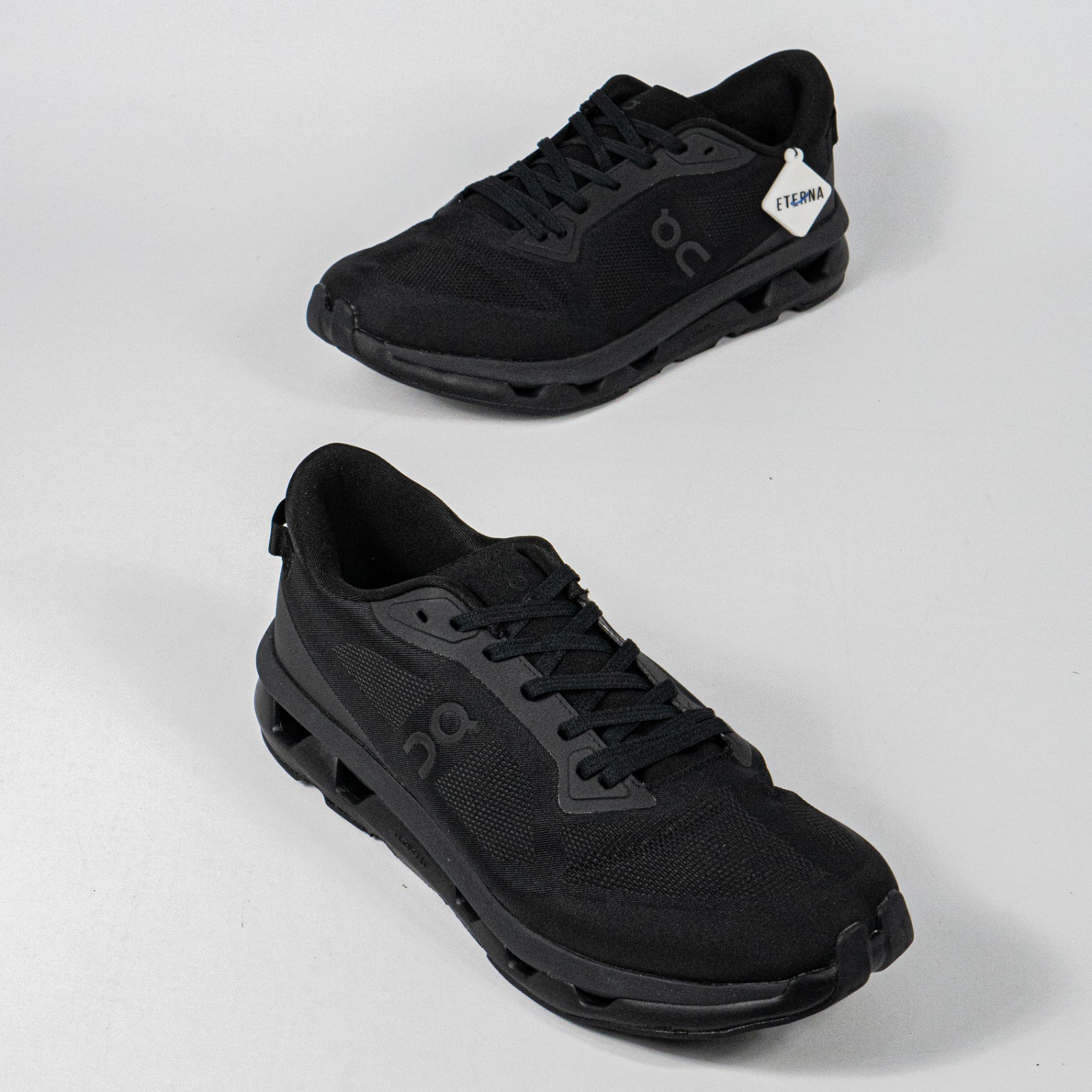 Sepatu On Cloudzone All Black Eclipse Sneakers Casual Olahraga Wanita Pria Outdoor Indoor - Image 5