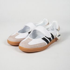 Sepatu Adidas Samba OG Mary Jane Cloud White Black Sneakers Authentic