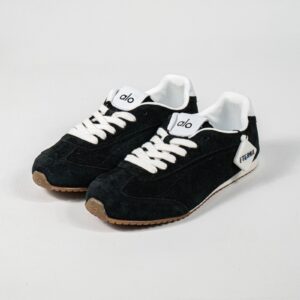 Sepatu Alo Sunset Black Gum Sneakers Casual Olahraga Wanita Pria Outdoor Indoor