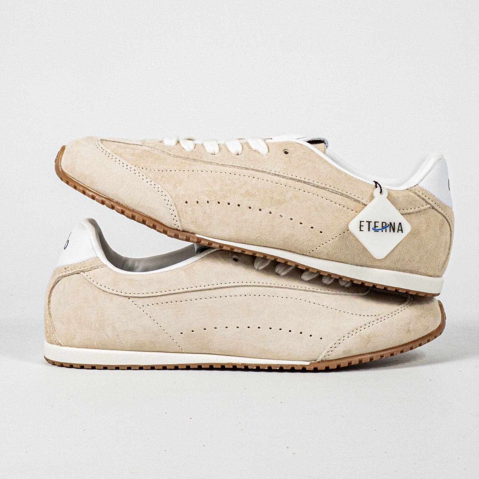 Sepatu Alo Sunset Sandstone Beige Cream Sneakers Casual Olahraga Wanita Pria Outdoor Indoor - Image 2