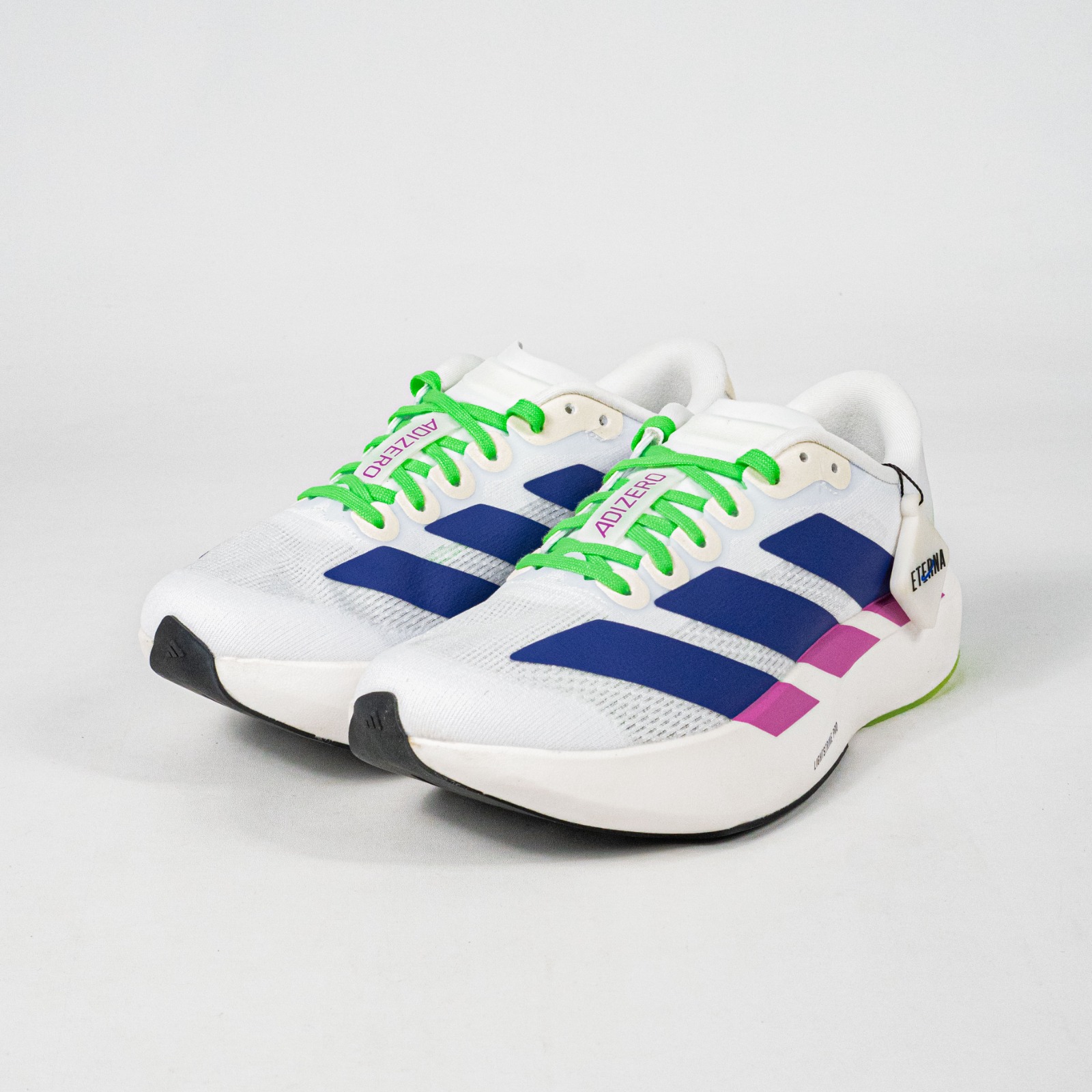Sepatu Adidas Adizero EVO SL White Collegiate Purple Sneakers Casual Olahraga Running Wanita