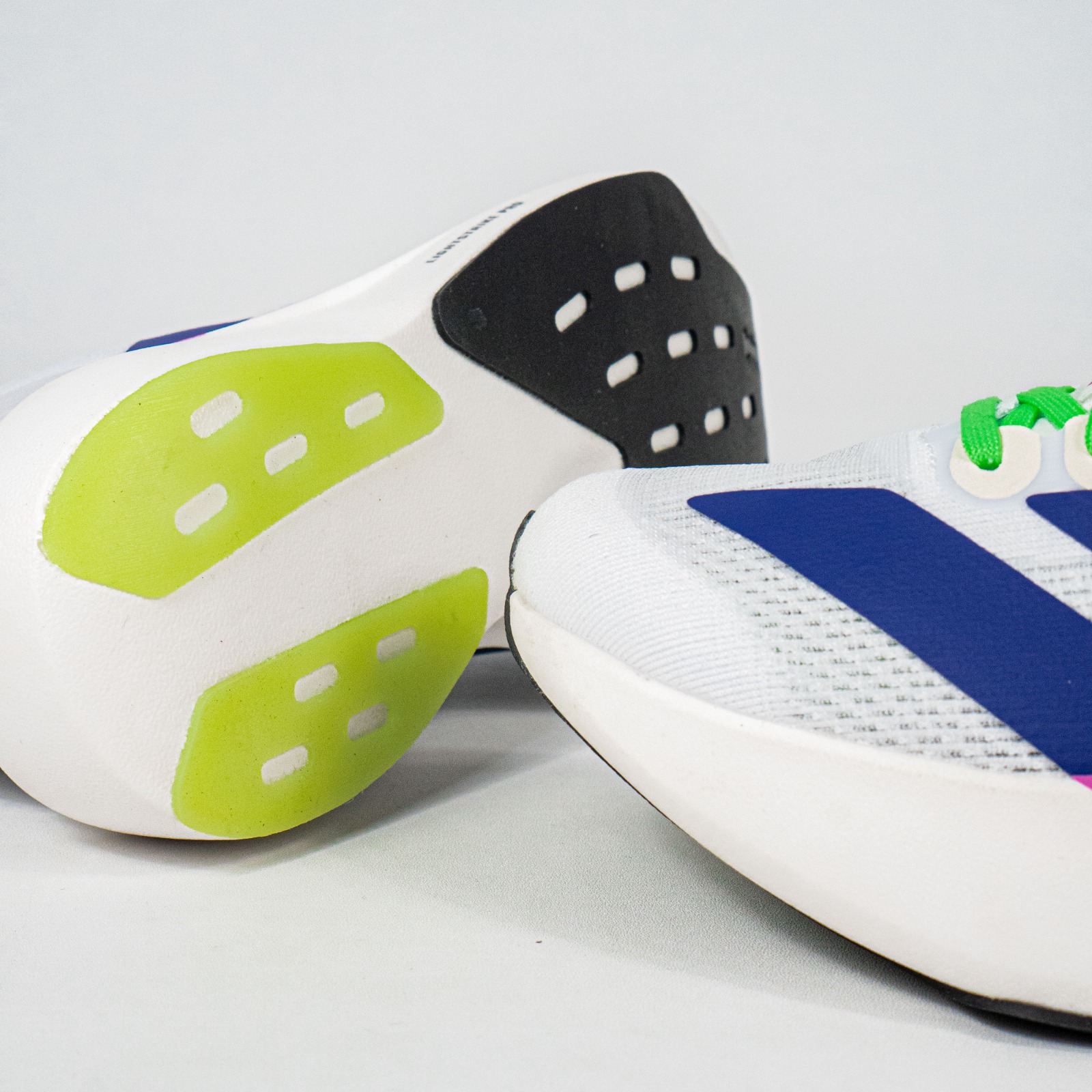 Sepatu Adidas Adizero EVO SL White Collegiate Purple Sneakers Casual Olahraga Running Wanita - Image 4