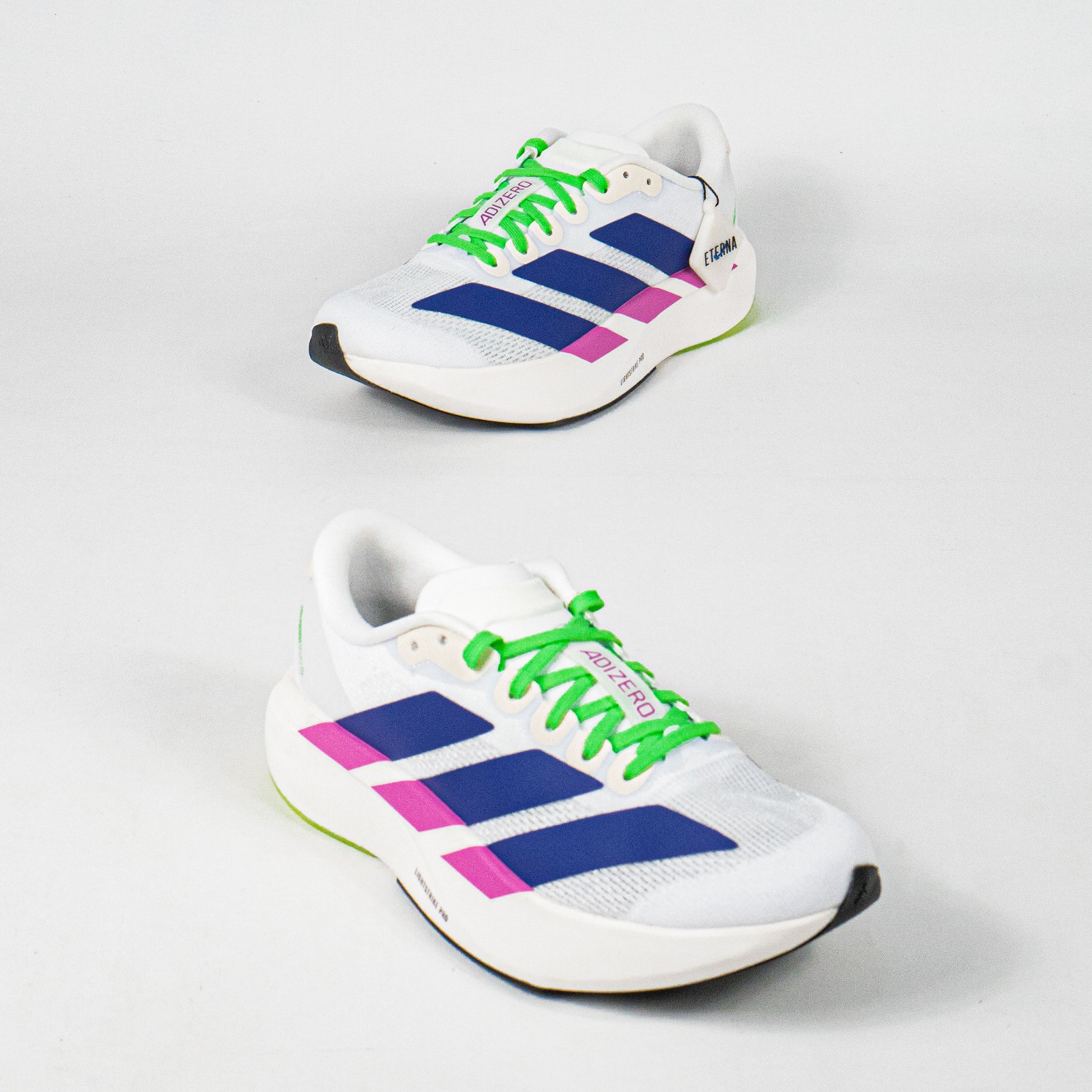 Sepatu Adidas Adizero EVO SL White Collegiate Purple Sneakers Casual Olahraga Running Wanita - Image 5