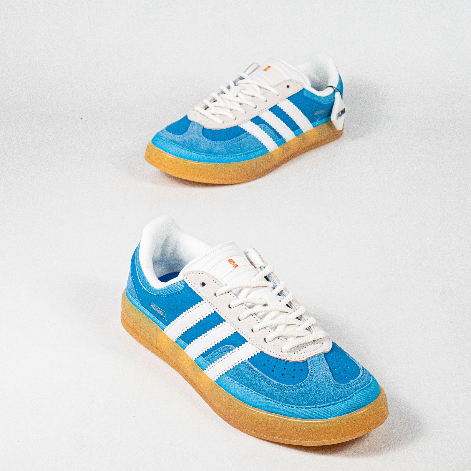 Sepatu Adidas Gazelle Indoor Bad Bunny San Juan Blue Gum Sneakers Casual Olahraga Pria - Image 5