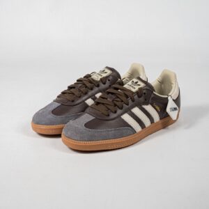 Sepatu Adidas Samba OG Brown Putty Grey Casual Sneakers Pria