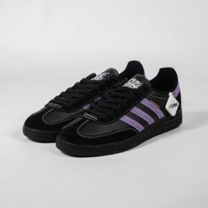 Sepatu Adidas Handball Spezial Ozzy Osbourne Birmingham Black Purple Casual Sneakers Pria