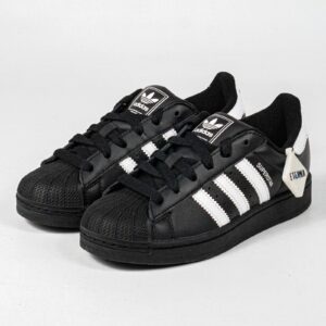 Sepatu Adidas Superstar II Core Black Cloud White Unisex Sneakers Authentic