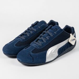 Sepatu Puma Speedcat PRM Navy Matte Silver Sneakers Casual Pria Wanita Authentic