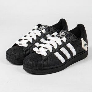 Sepatu Adidas Superstar II Core Black White Core Black Unisex Sneakers Authentic