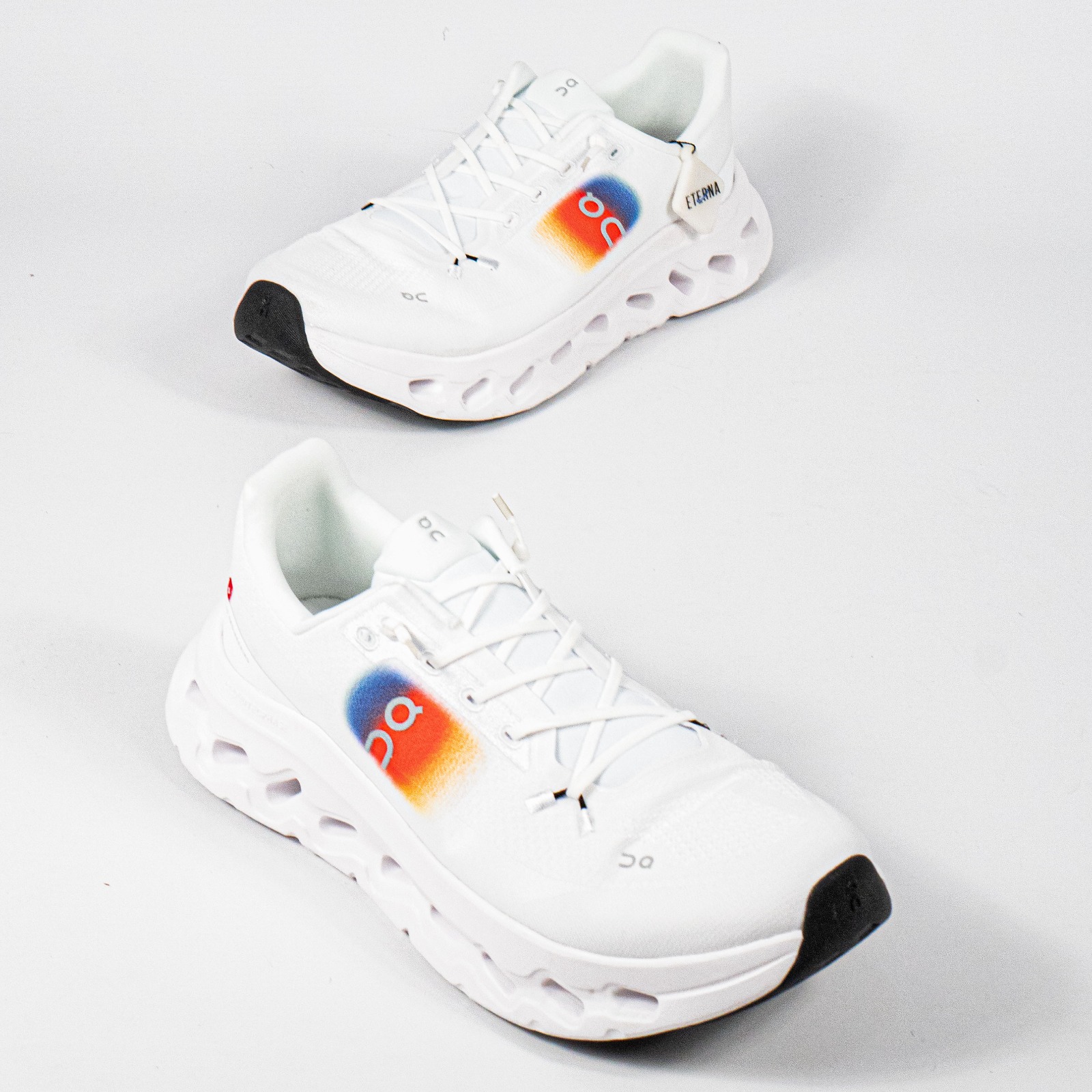 Sepatu On Running Cloudtilt Swiss Olympic Undyed White Sneakers Authentic - Image 5