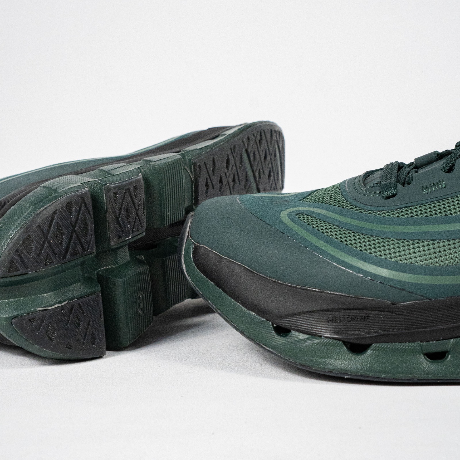 Sepatu On Cloudflow 5 AD Obsidian Evergreen Sneakers Authentic - Image 2