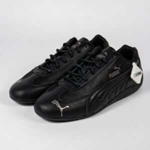 Sepatu Puma Speedcat Femme Black Aged Silver Sneakers Authentic