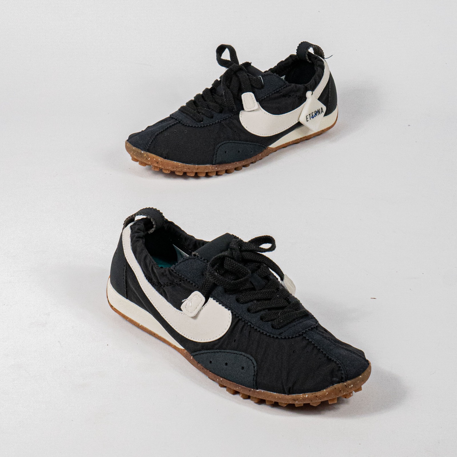 Sepatu Nike Moon Shoe x Jacquemus Off Noir Black Women Casual Sneakers Sepatu Kasual Wanita - Image 4