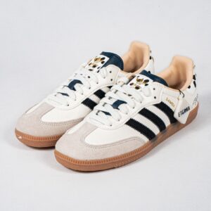 Sepatu Adidas Samba Disney 101 Dalmatians Cloud White Black Gold Casual Sneakers Unisex Sepatu Kasual Pria Wanita