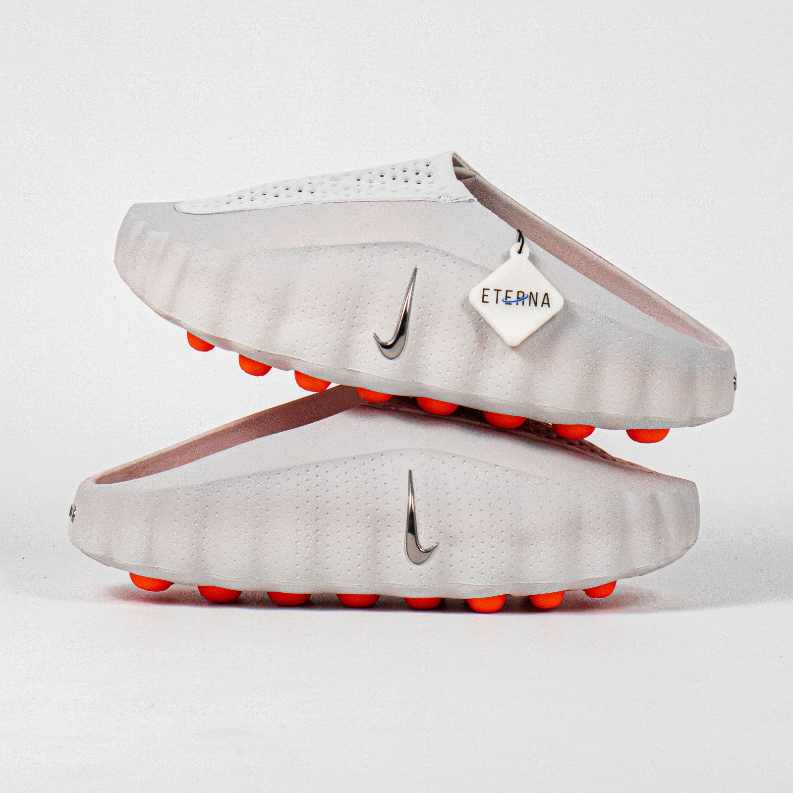Sandal Nike Mind 001 Light Smoke Grey Chrome Sendal Pria Wanita - Image 2