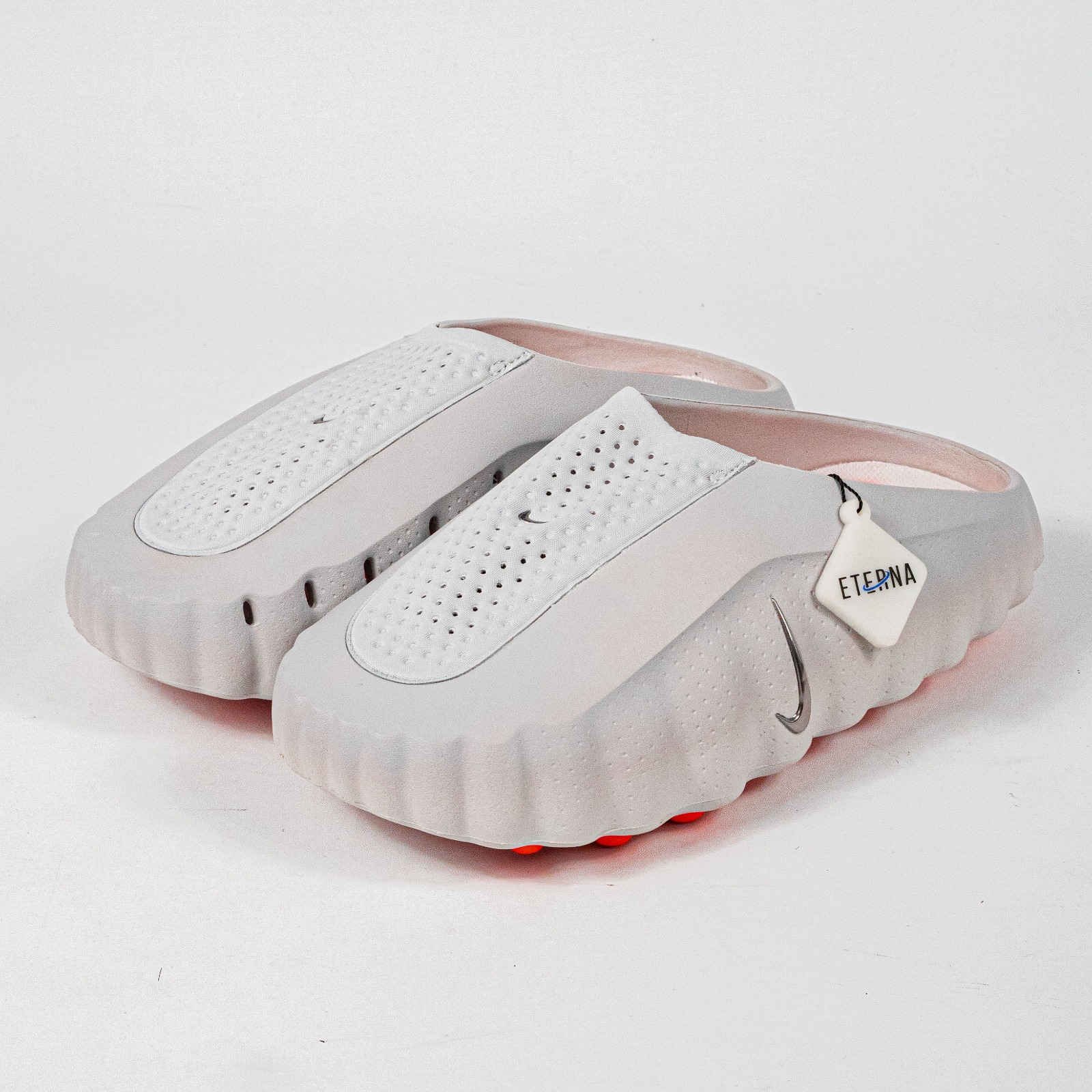 Sandal Nike Mind 001 Light Smoke Grey Chrome Sendal Pria Wanita