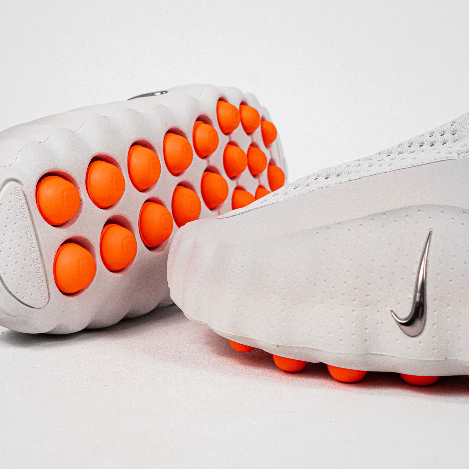 Sandal Nike Mind 001 Light Smoke Grey Chrome Sendal Pria Wanita - Image 4