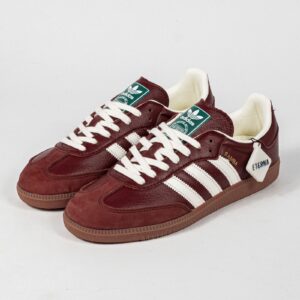 Sepatu Adidas Samba OG Fox Brown Off White Gum Casual Sneakers Unisex Sepatu Kasual Pria Wanita