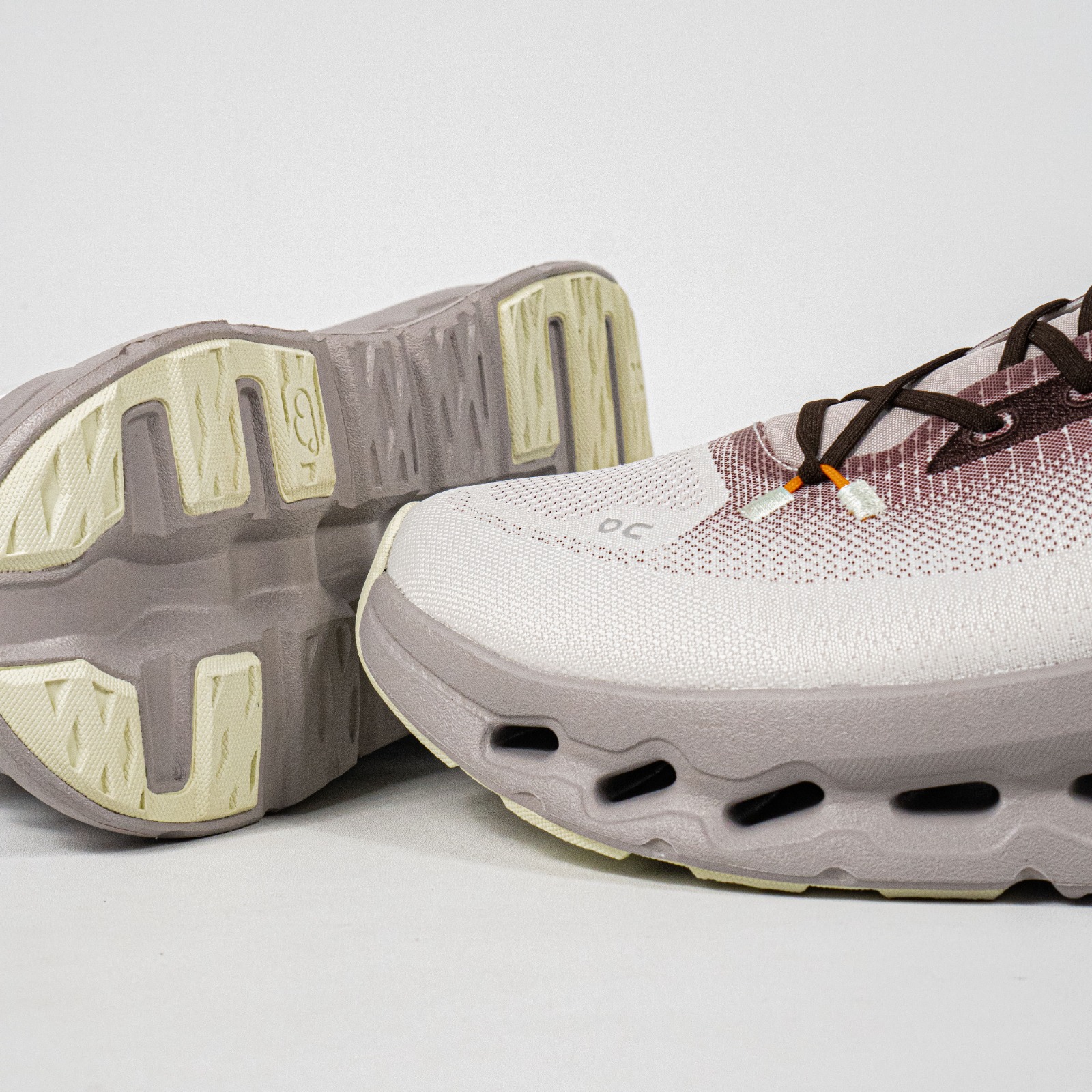 Sepatu On Running Cloudtilt Quartz Pearl Ivory Brown Sneakers Unisex Sepatu Lari Olahraga Gym Pria Wanita - Image 2