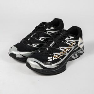 Sepatu Salomon XT MM6 Maison Margiela Black Silver Phantom Outdoor Trail Running Sneakers Unisex Sepatu Lari Olahraga Gym Pria Wanita