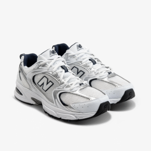 New Balance 530 White Natural Indigo White Silver Navy Blue Authentic