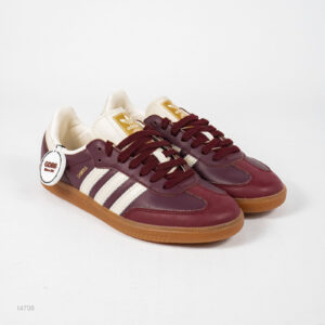 Sepatu Adidas Samba OG Burgundy Maroon Sneakers Authentic