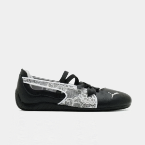 Sepatu Puma Speedcat Ballet Lace Black White Casual Women Shoes Sepatu Kasual Wanita